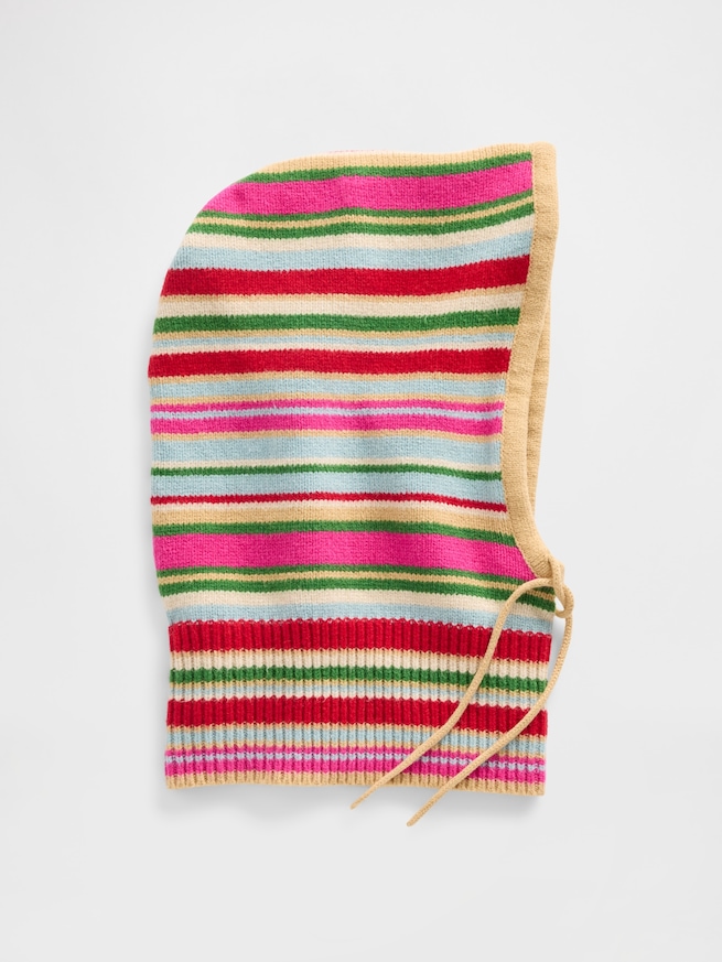 CashSoft カシミヤタッチ ドローコード バラクラバ-1