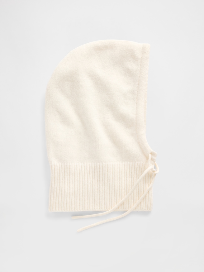 CashSoft カシミヤタッチ ドローコード バラクラバ-1