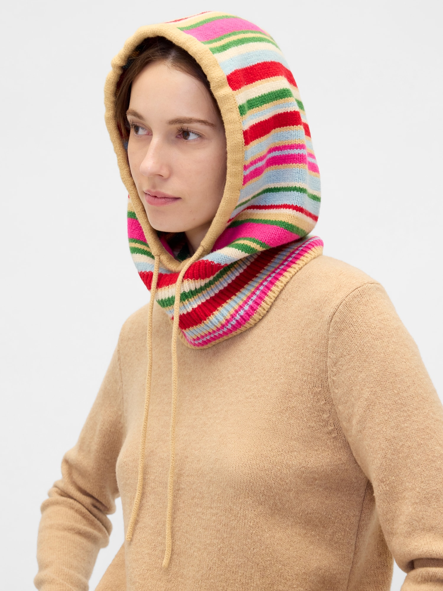 〈本日のみsale〉L'APPARTEMENT カシミヤ　バラクラバ TEXTURED PURE CASHMERE BALACLAVA テクスチャードピュア