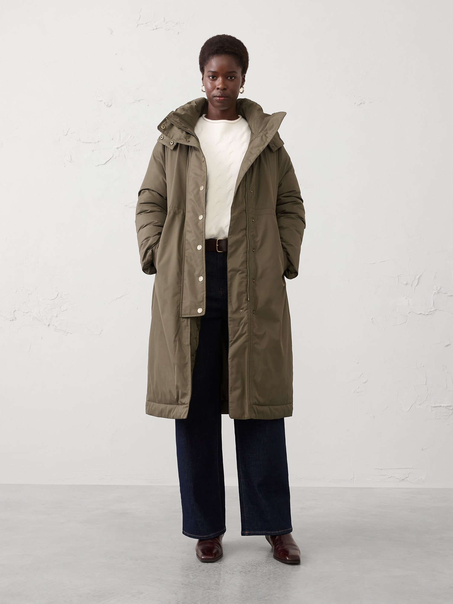 Long Puffer Coat