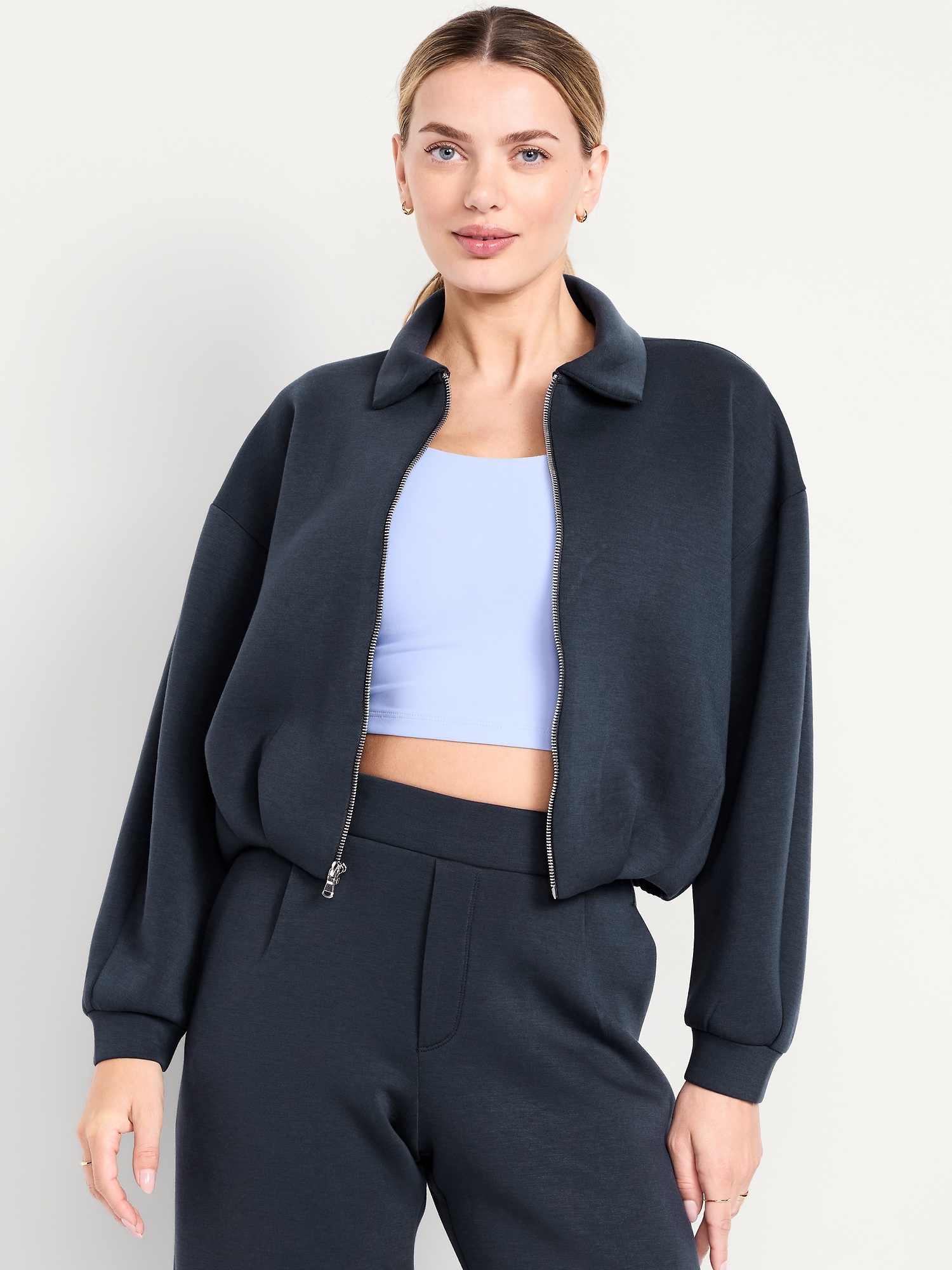 Bounce Fleece Bomber Jacket