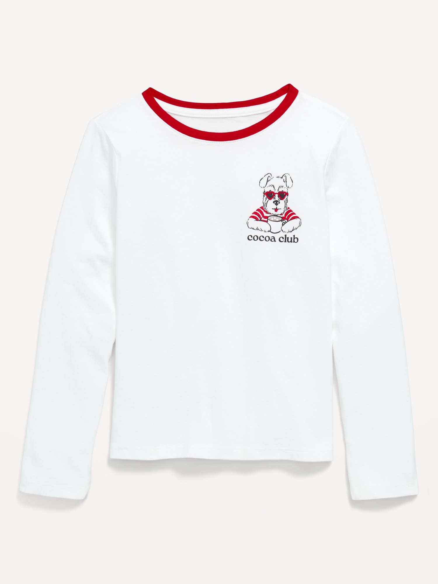 Long-Sleeve Graphic T-Shirt for Girls