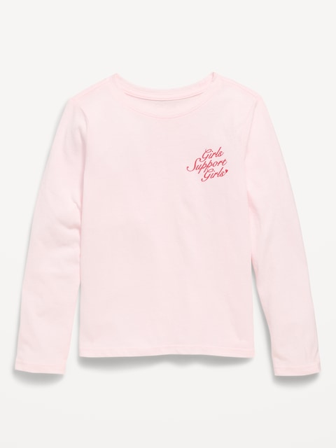 Long-Sleeve Graphic T-Shirt for Girls