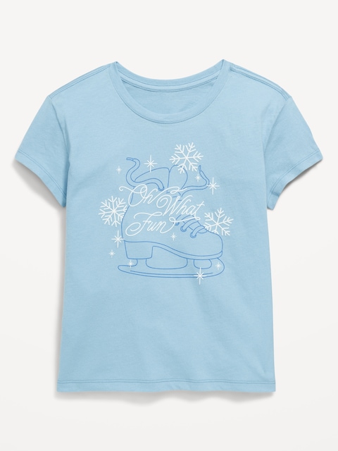 Short-Sleeve Graphic T-Shirt for Girls