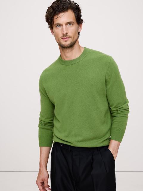 Cashmere Crew-Neck Sweater