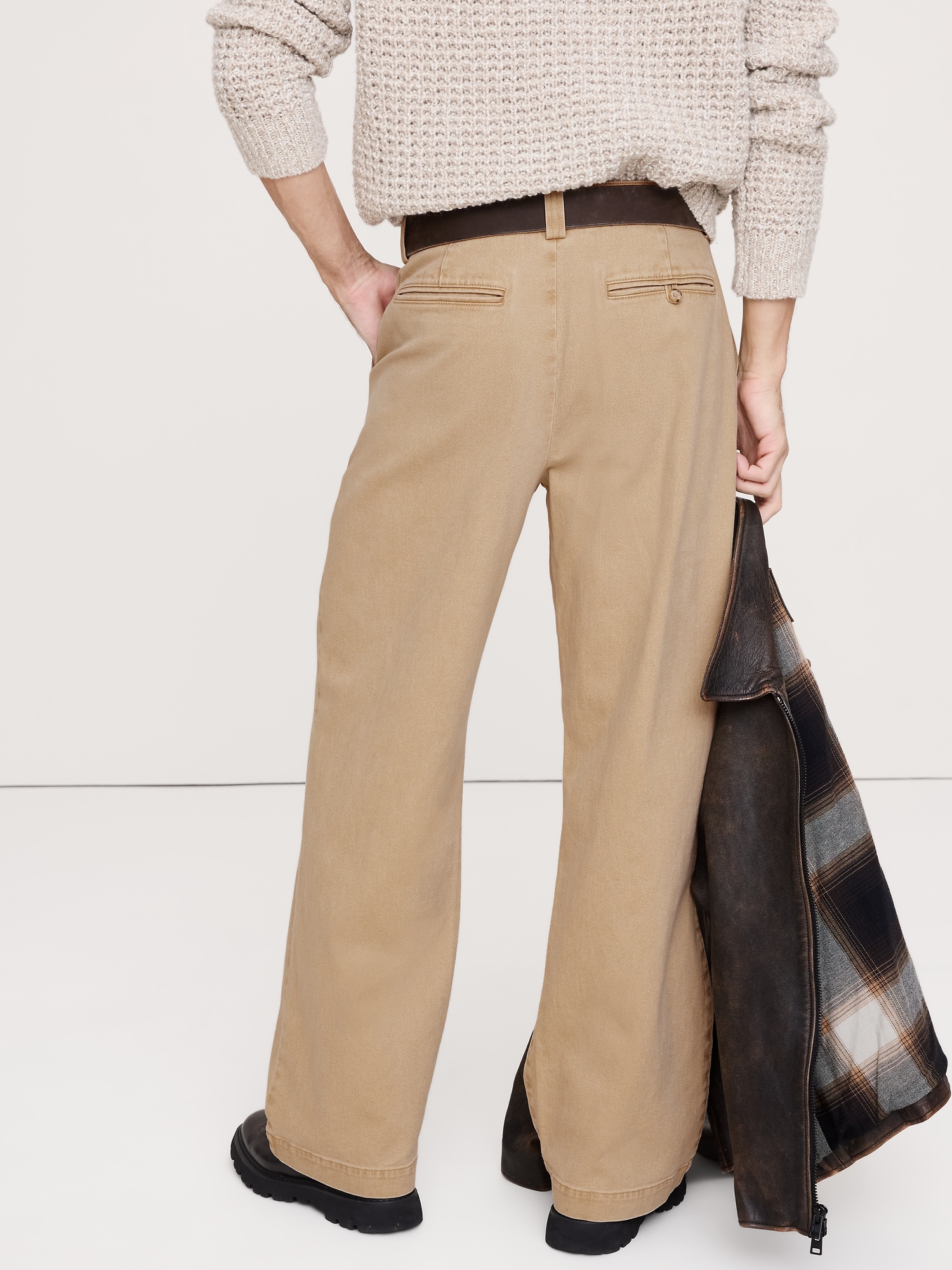 ルーズ ブラッシュド イタリアン チノ-2 ルーズ ブラッシュド イタリアン チノ-2