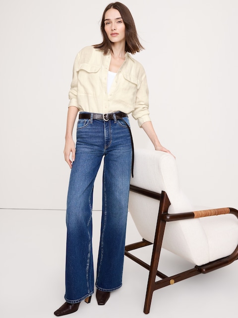 Linen Utility Shirt