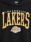 NBA ロサンゼルス レイカーズ ヴィンテージソフト リラックスフィット パーカー (キッズ)-3