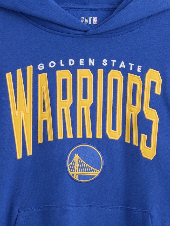 NBA ゴールデンステイト ウォリアーズ ヴィンテージソフト リラックスフィット パーカー (キッズ)-3