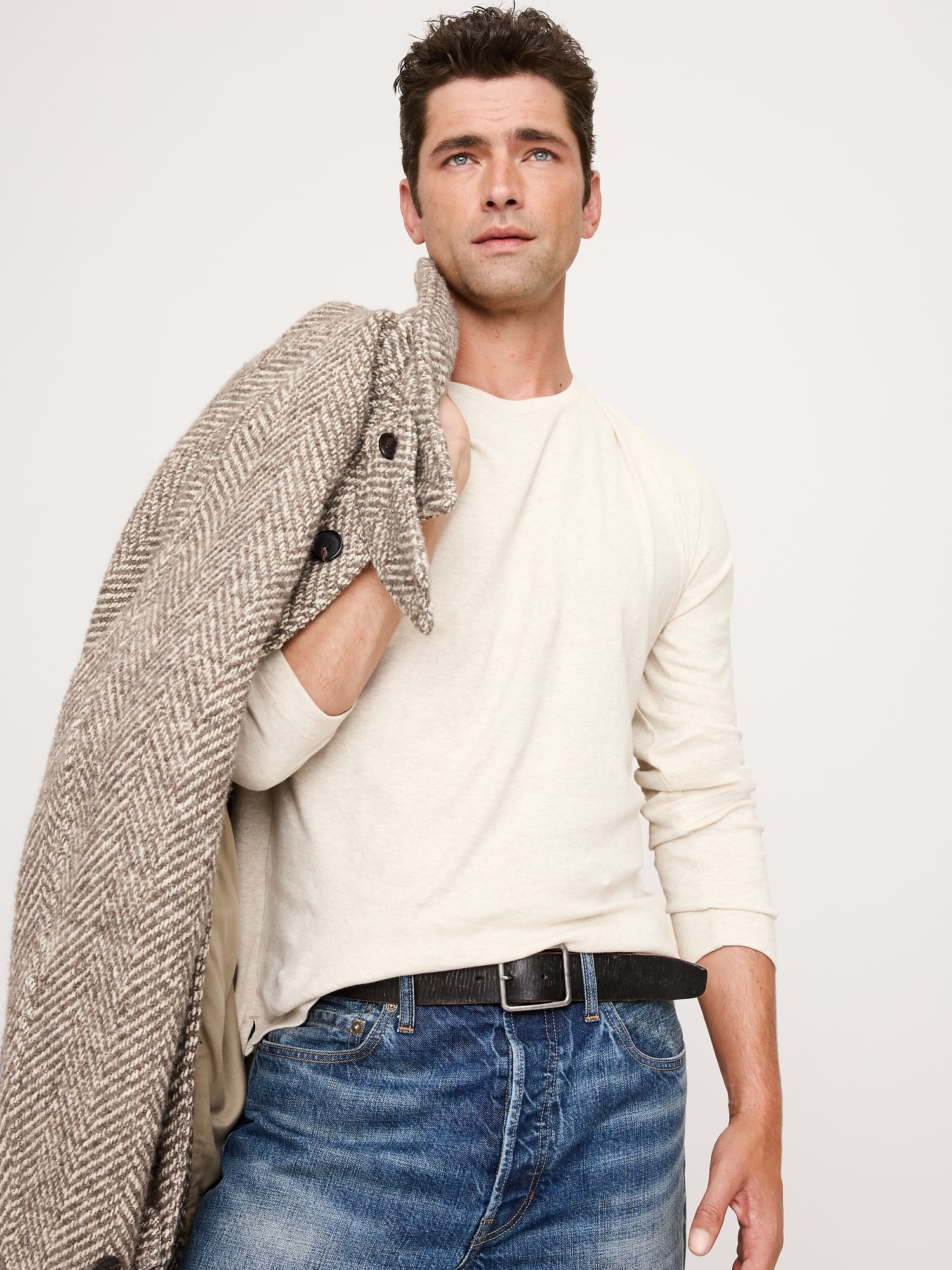 Luxury-Touch ロングスリーブ Tシャツ-0 Luxury-Touch ロングスリーブ Tシャツ-0