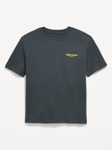 T-SHIRT À MANCHES COURTES À IMPRIMÉ POUR GARÇON