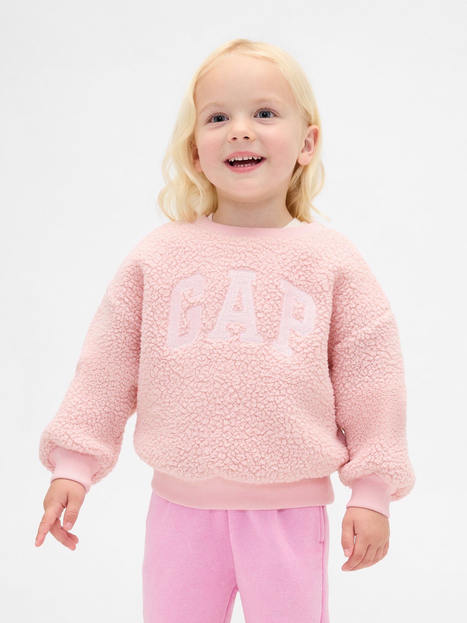 ボア GAPロゴ スウェットシャツ (幼児・ベビー)-0