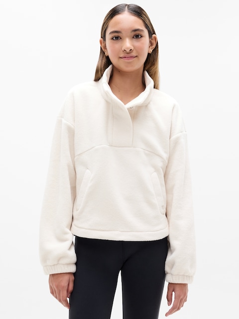 Athleta Girl Microfleece Pullover