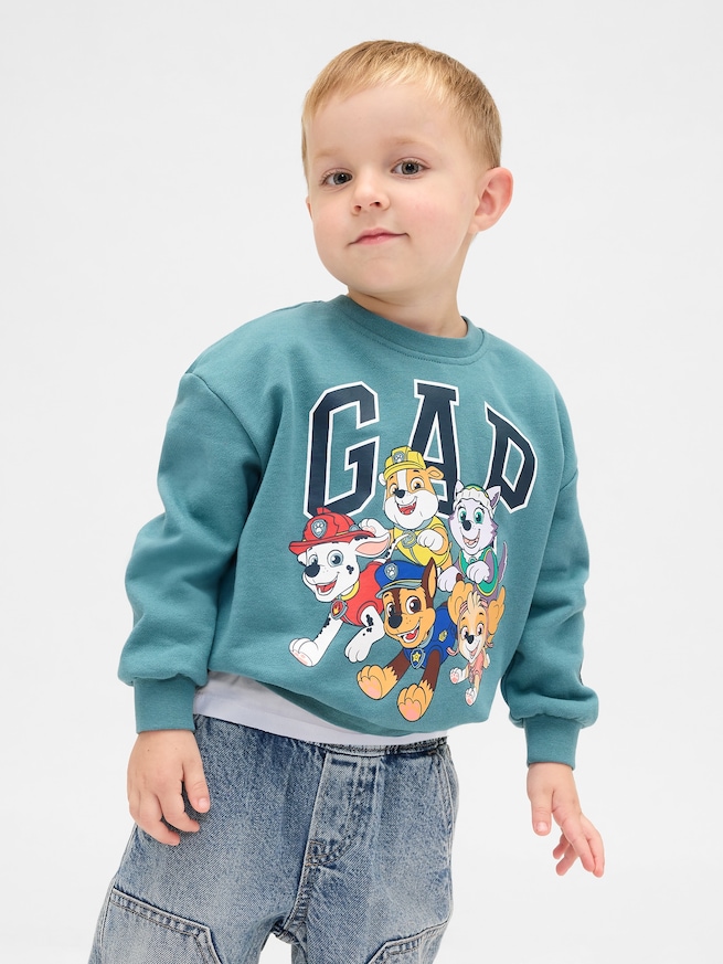 パウ・パトロール GAPロゴ スウェットシャツ (幼児・ベビー)-0