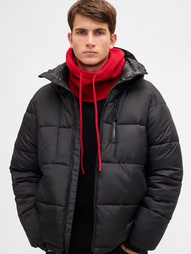 CashSoft カシミヤタッチ ドローコード バラクラバ-2