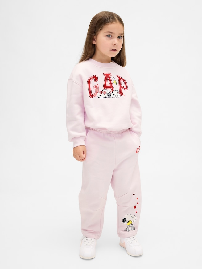 ヴィンテージソフト スヌーピー バレル スウェットパンツ (幼児・ベビー)-0