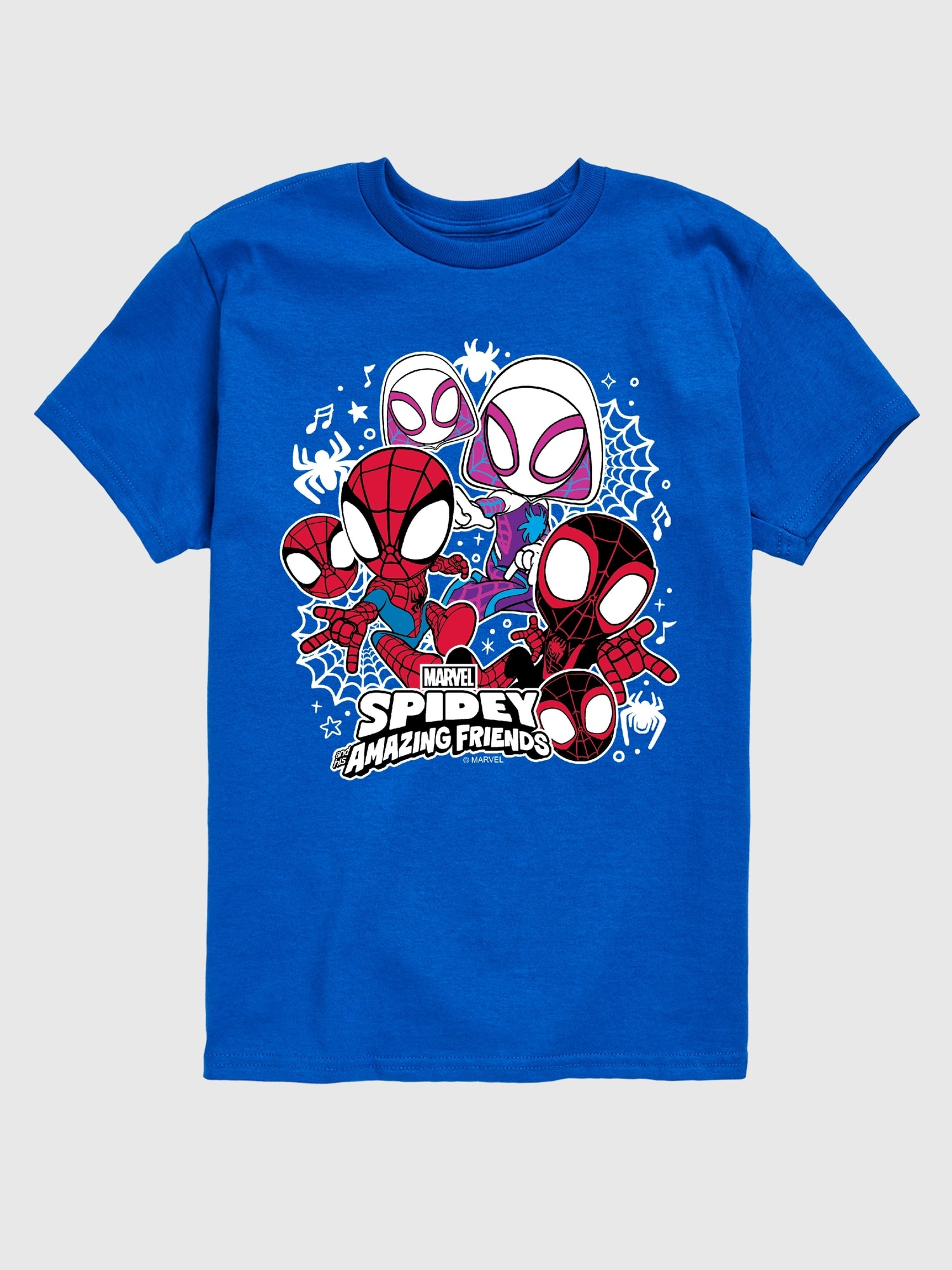 Toddler Marvel Spidey And Friends Short Sleeve Graphic Tee