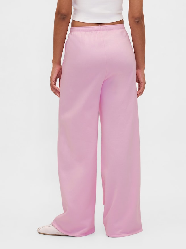 ハイライズ ヴィンテージソフト ハート GAPロゴ バギースウェットパンツ-3