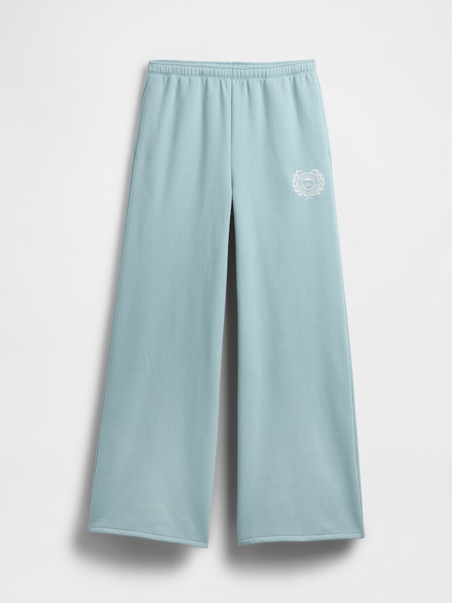 ハイライズ ヴィンテージソフト ハート GAPロゴ バギースウェットパンツ-4