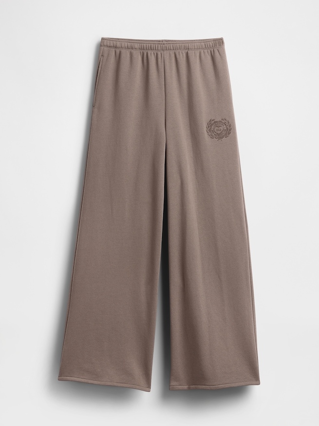 ハイライズ ヴィンテージソフト ハート GAPロゴ バギースウェットパンツ-5