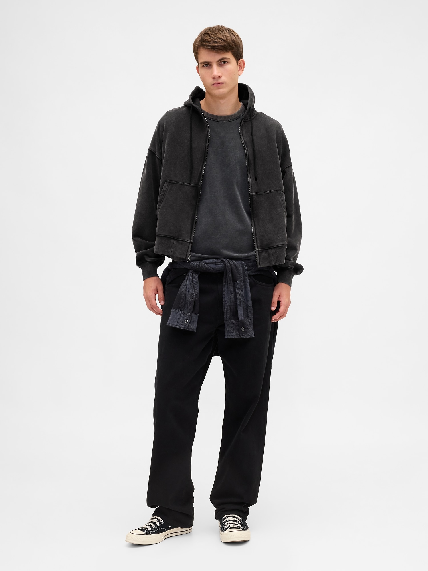 Gap公式オンラインストア | ヘビーウェイト オーバーサイズ クロップド