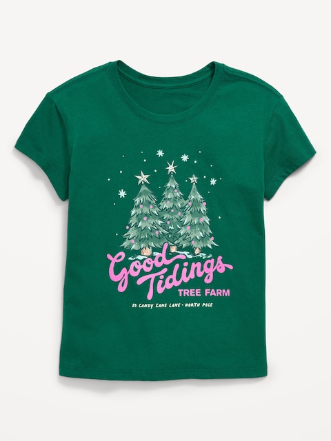 Short-Sleeve Graphic T-Shirt for Girls