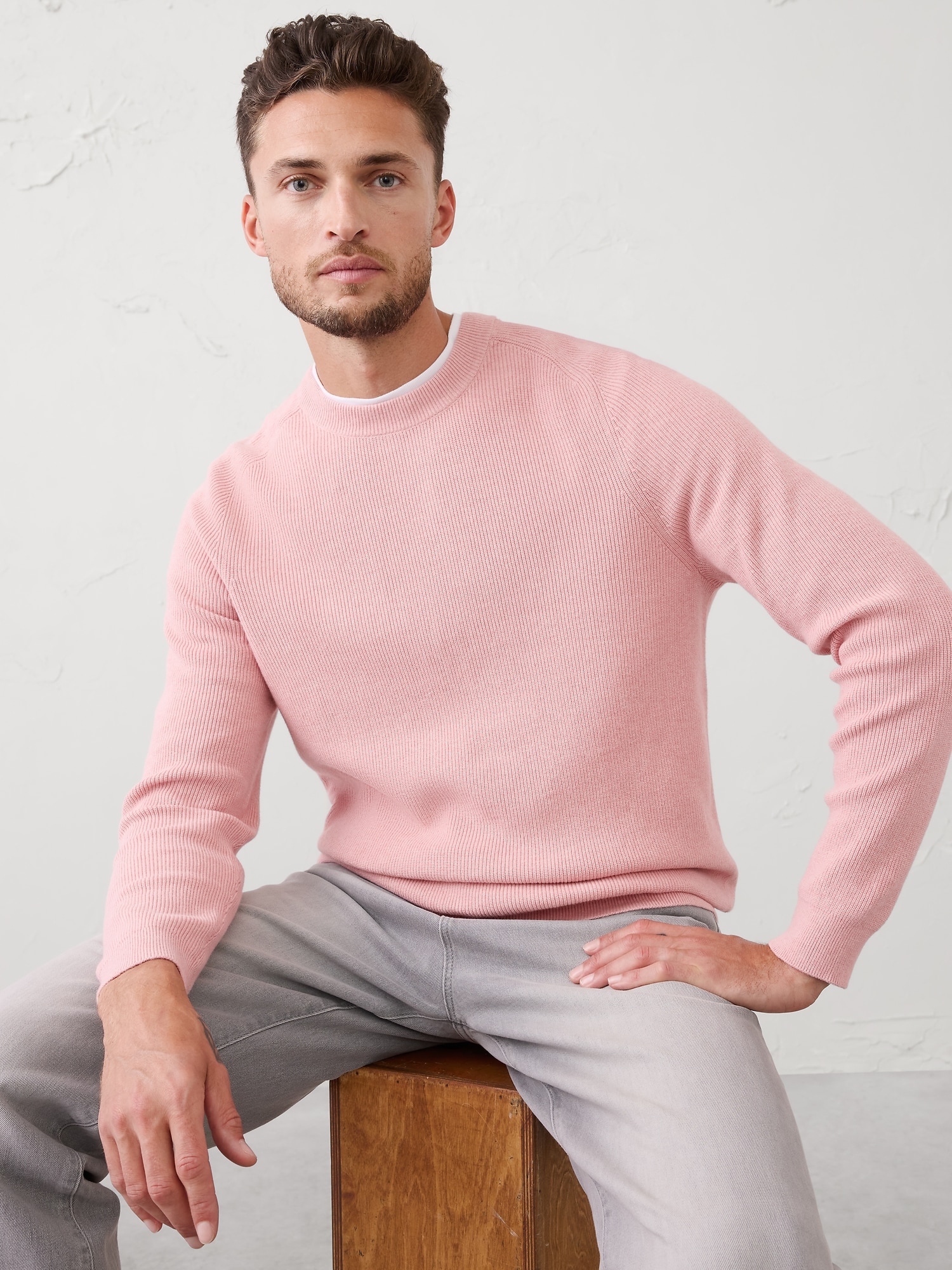 Cloud Soft Ribbed Sweater