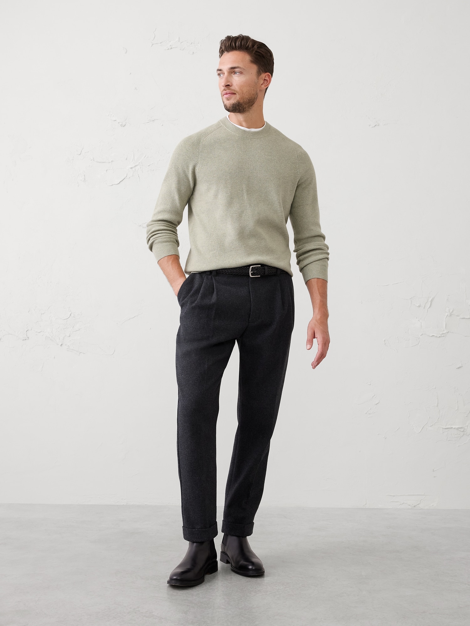 Cloud Soft Ribbed Sweater