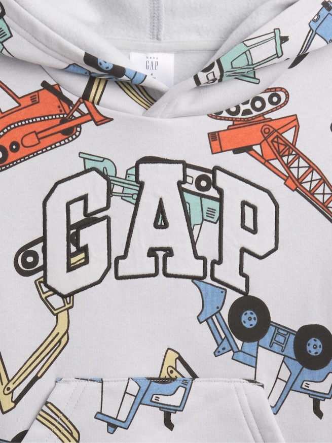 babyGap リラックスフィット GAPロゴパーカー-2