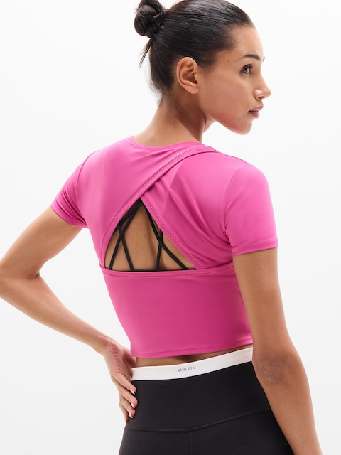 Transcend Open Back Tee