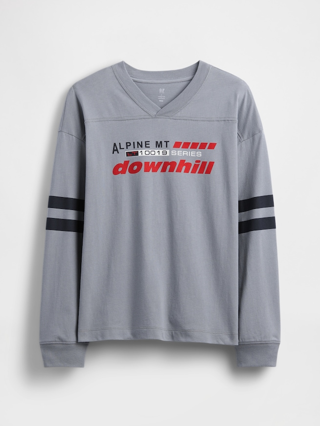 リラックスフィット グラフィックTシャツ (キッズ)-0