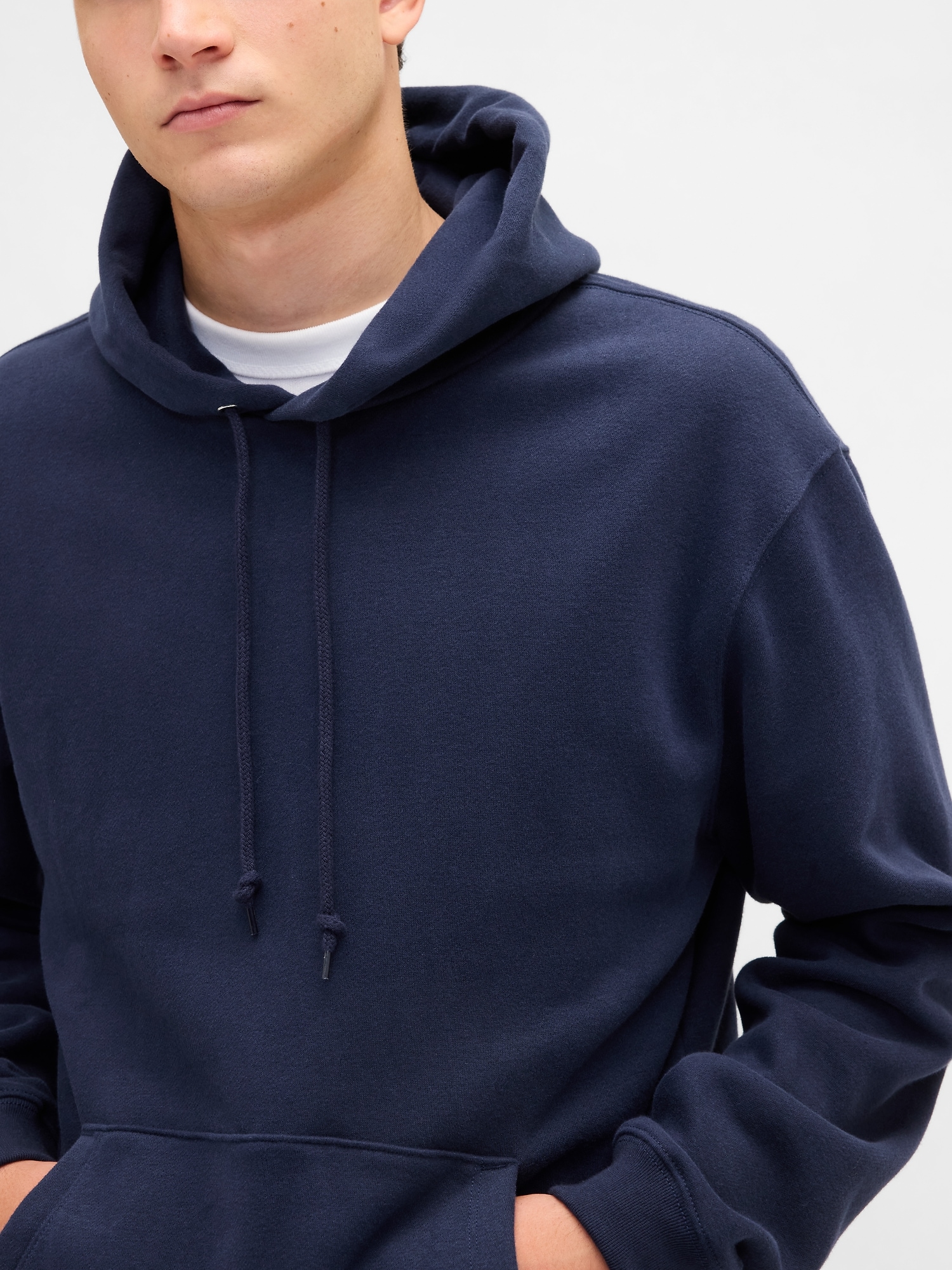 GAP パーカー （ネイビー　） ヘビーウェイト ジップアップ パーカー（パーカー）｜GAP（ギャップ