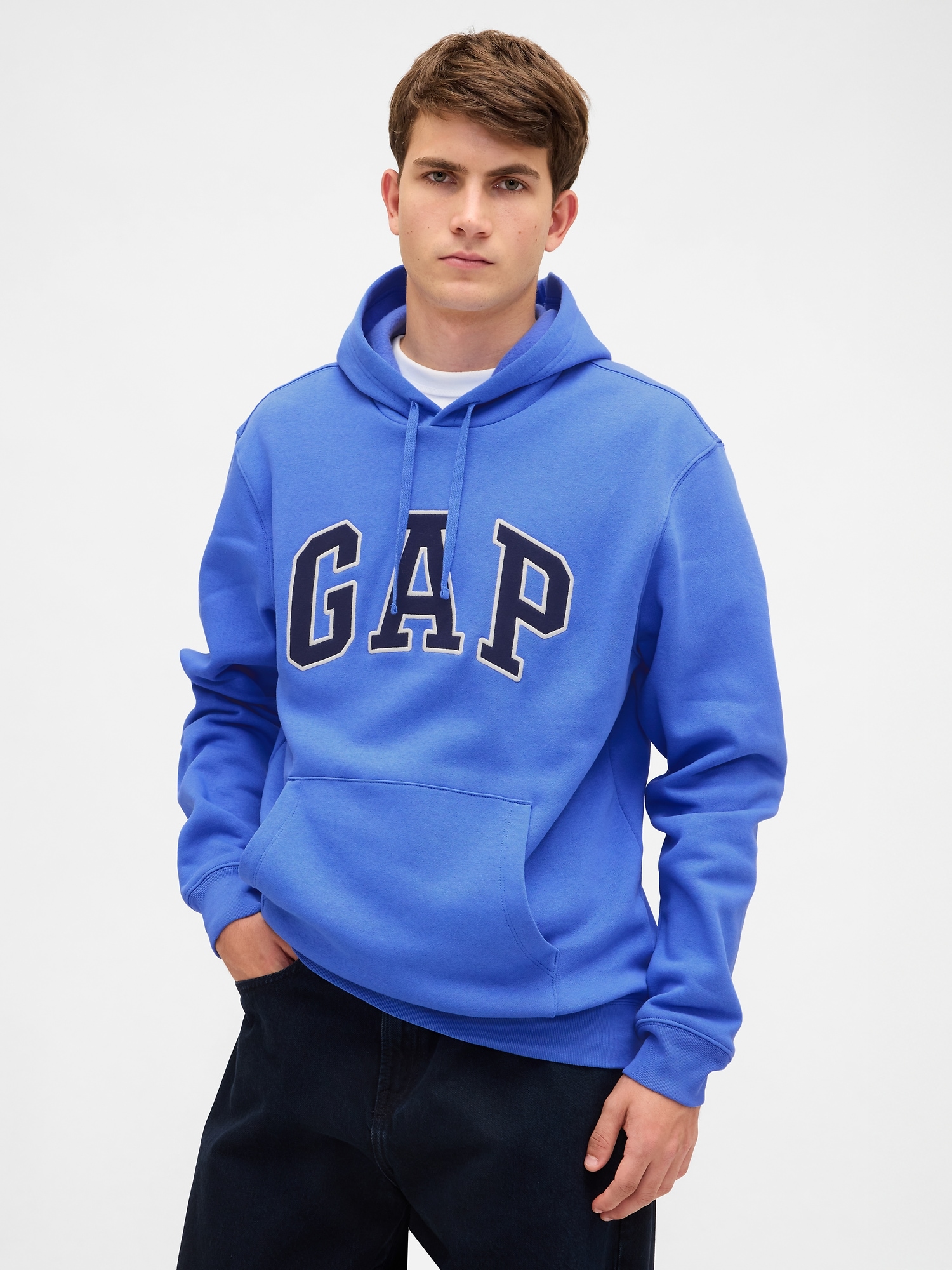 GAP パーカー M ライトブルー GAP パーカー M ライトブルー GAP パーカー GAPロゴ ジップアップ