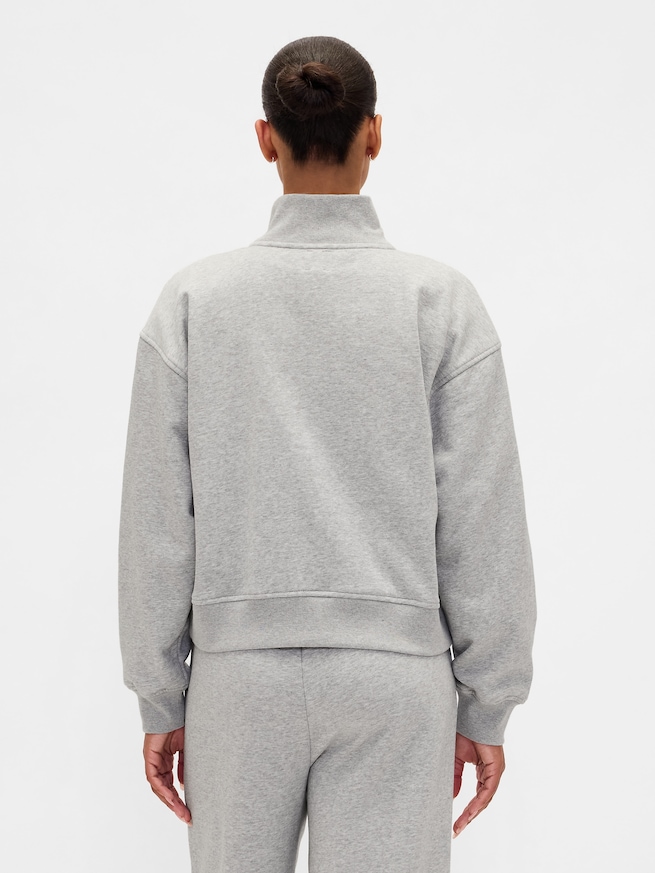 ヴィンテージソフト GAP1969ロゴ ハーフジップ プルオーバー-2