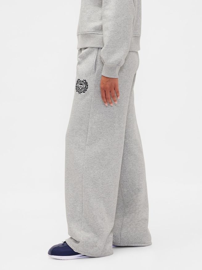 ハイライズ ヴィンテージソフト ハート GAPロゴ バギースウェットパンツ-2