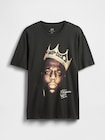ザ・ノトーリアス・B.I.G. リラックスフィット グラフィックTシャツ-4