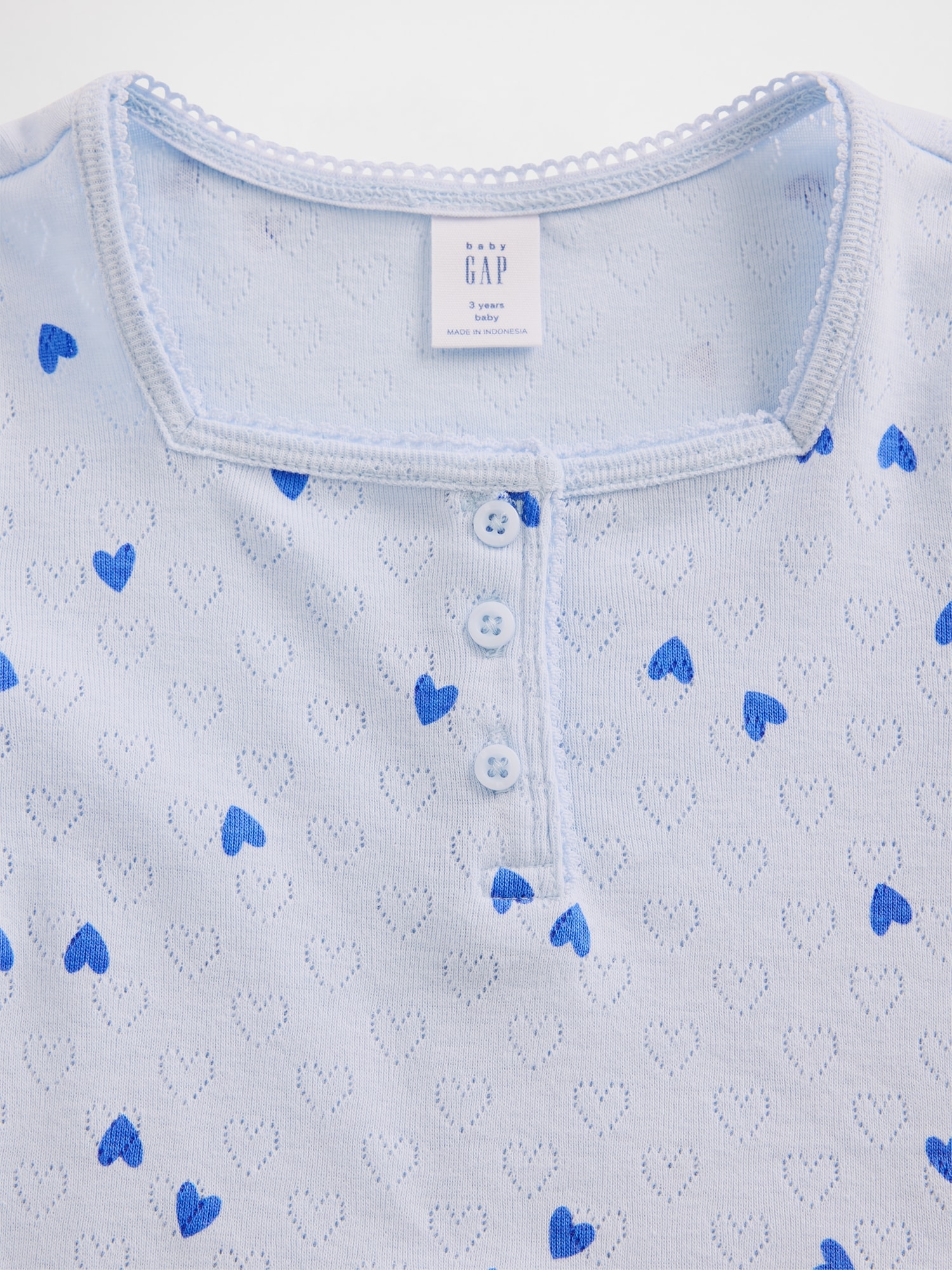 ポインテール ヘンリーネック トップス (幼児・ベビー)-2