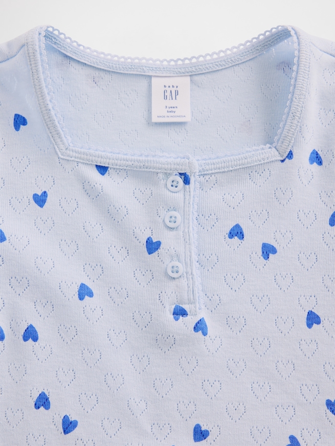 ポインテール ヘンリーネック トップス (幼児・ベビー)-2