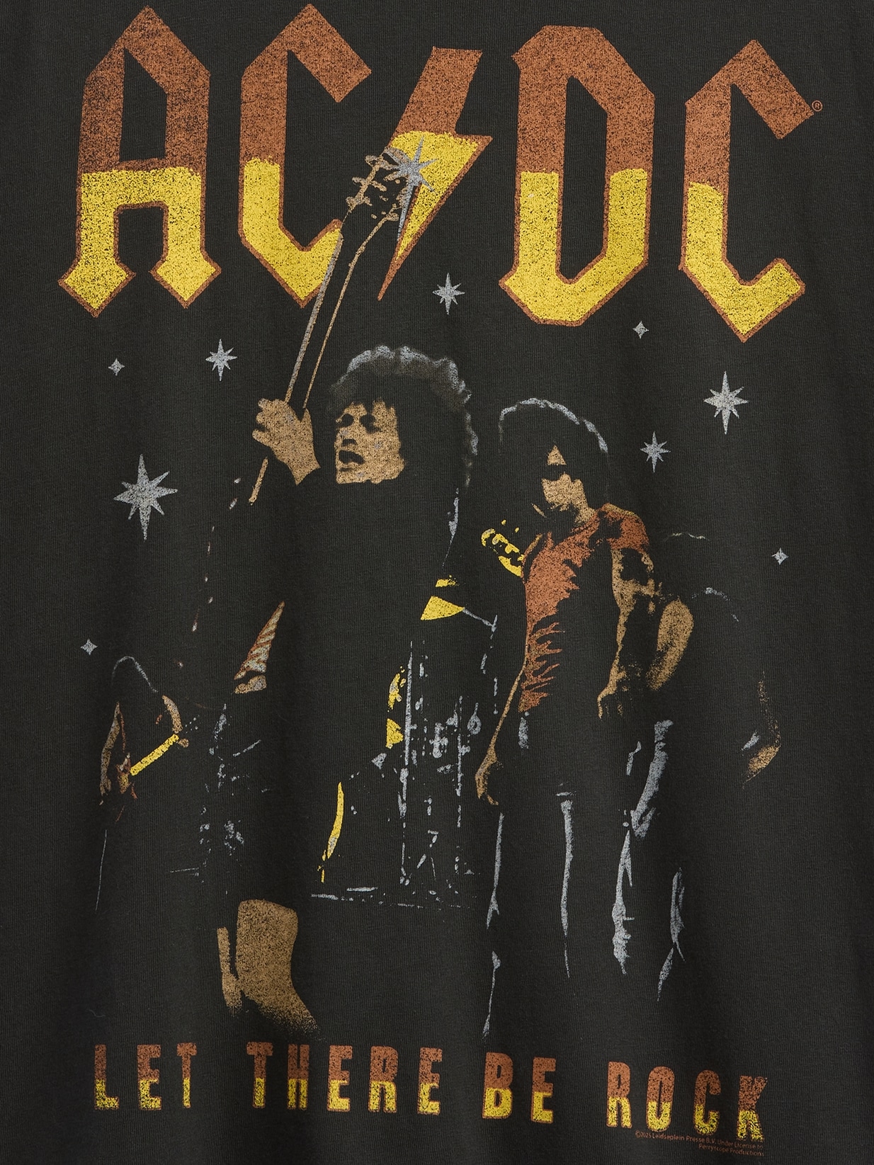 AC/DC リラックスフィット グラフィックTシャツ-3