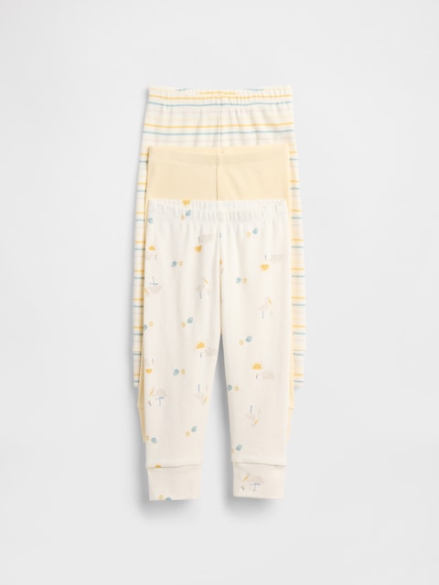 Baby Pull-On Joggers (3-Pack)