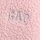 ボア オーバーサイズ GAPロゴ スウェットワンピース (キッズ)