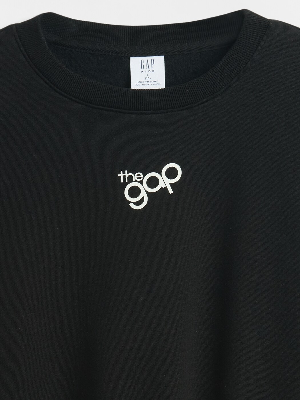 オーバーサイズ ウェッジ GAPロゴ スウェットシャツ (キッズ)-2