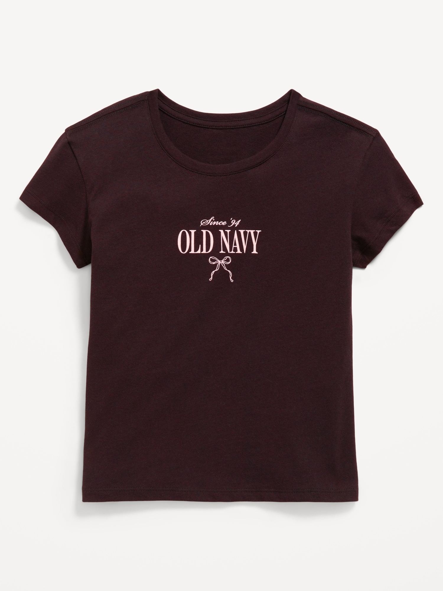 T-SHIRT MANCHES COURTES À LOGO IMPRIMÉ À POUR FILLE