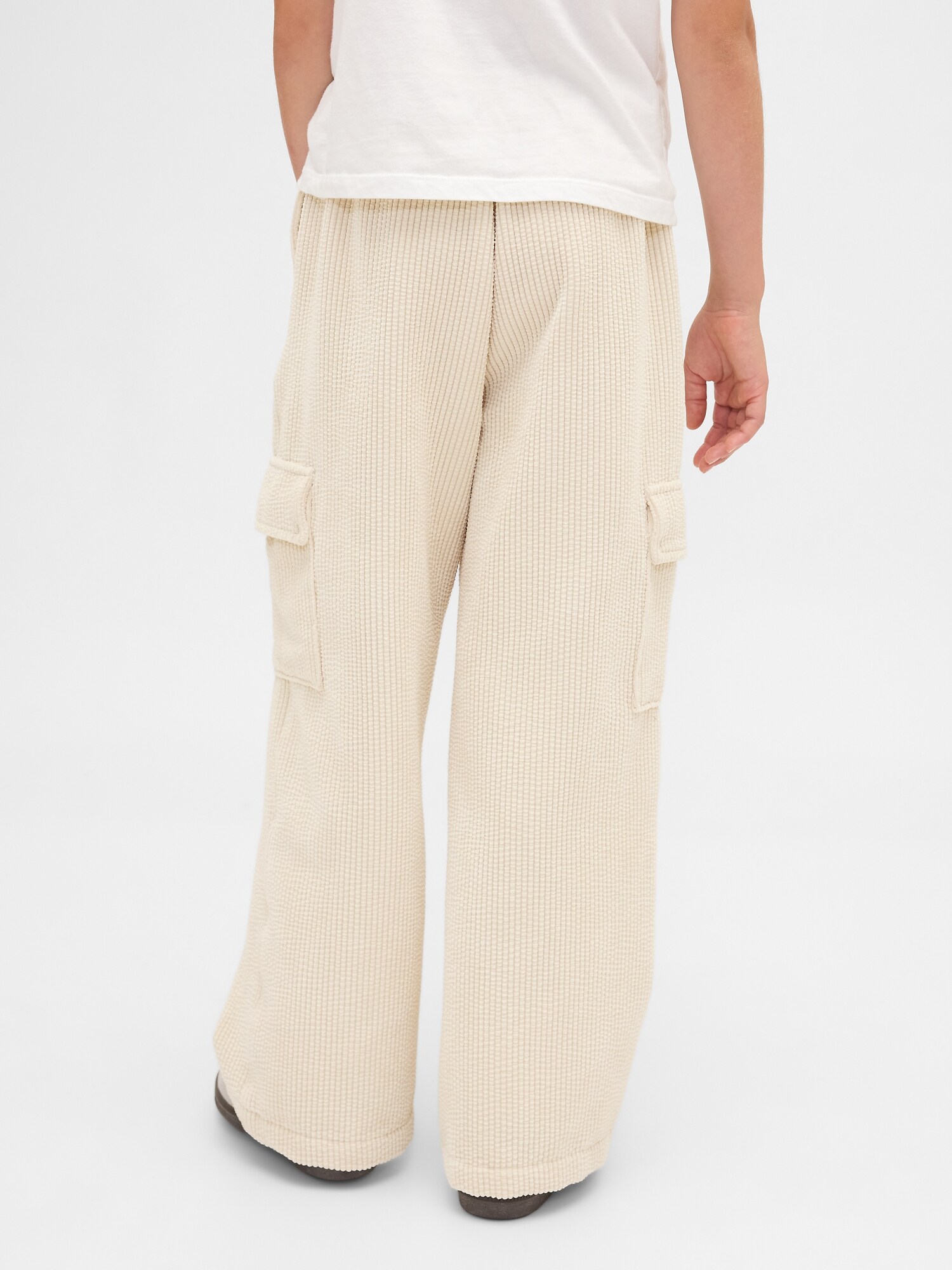 コーデュロイ ワイド カーゴパンツ (キッズ)-2