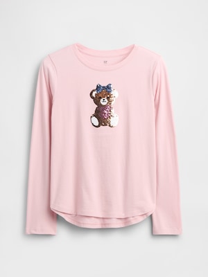 リラックスフィット フリッピースパンコール グラフィック Tシャツ (キッズ)