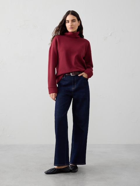 Ottoman Turtleneck Sweatshirt