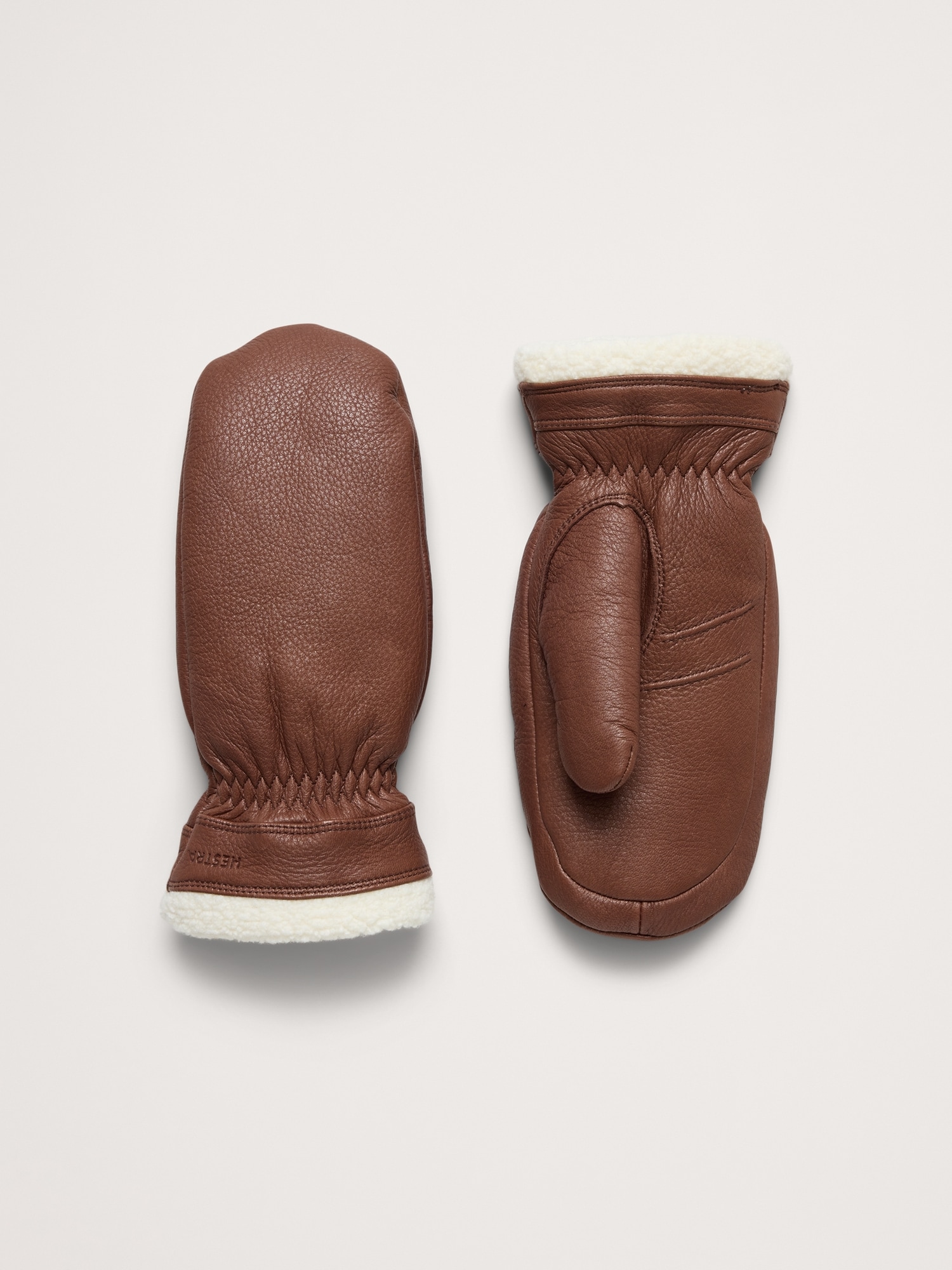 Boda Leather Mittens by Hestra