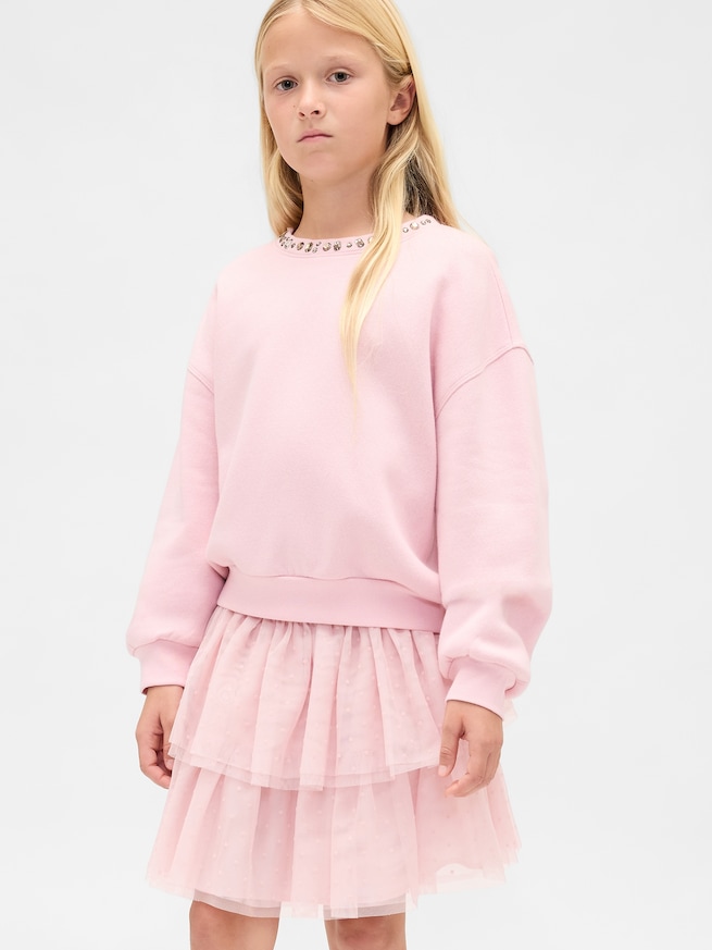 ティアード チュールスカート (キッズ)-0