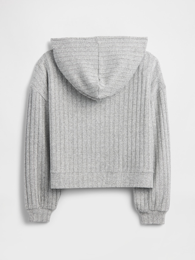 リラックスフィット あったかリブ パーカー (キッズ)-1