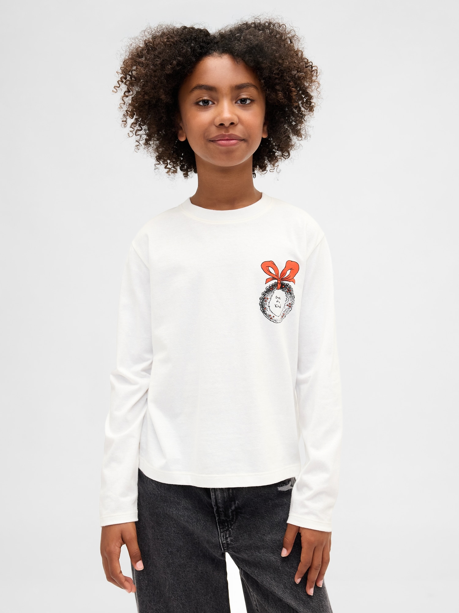 T-SHIRT SURDIMENSIONNÉ À IMPRIMÉ POUR ENFANT